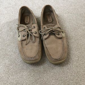 Tan Boat Shoes by Sperry